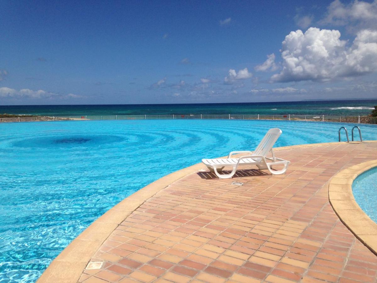 Coeur Tiare Studio Lounge Piscine Plage Cocotiers Saint-Francois  Exteriör bild