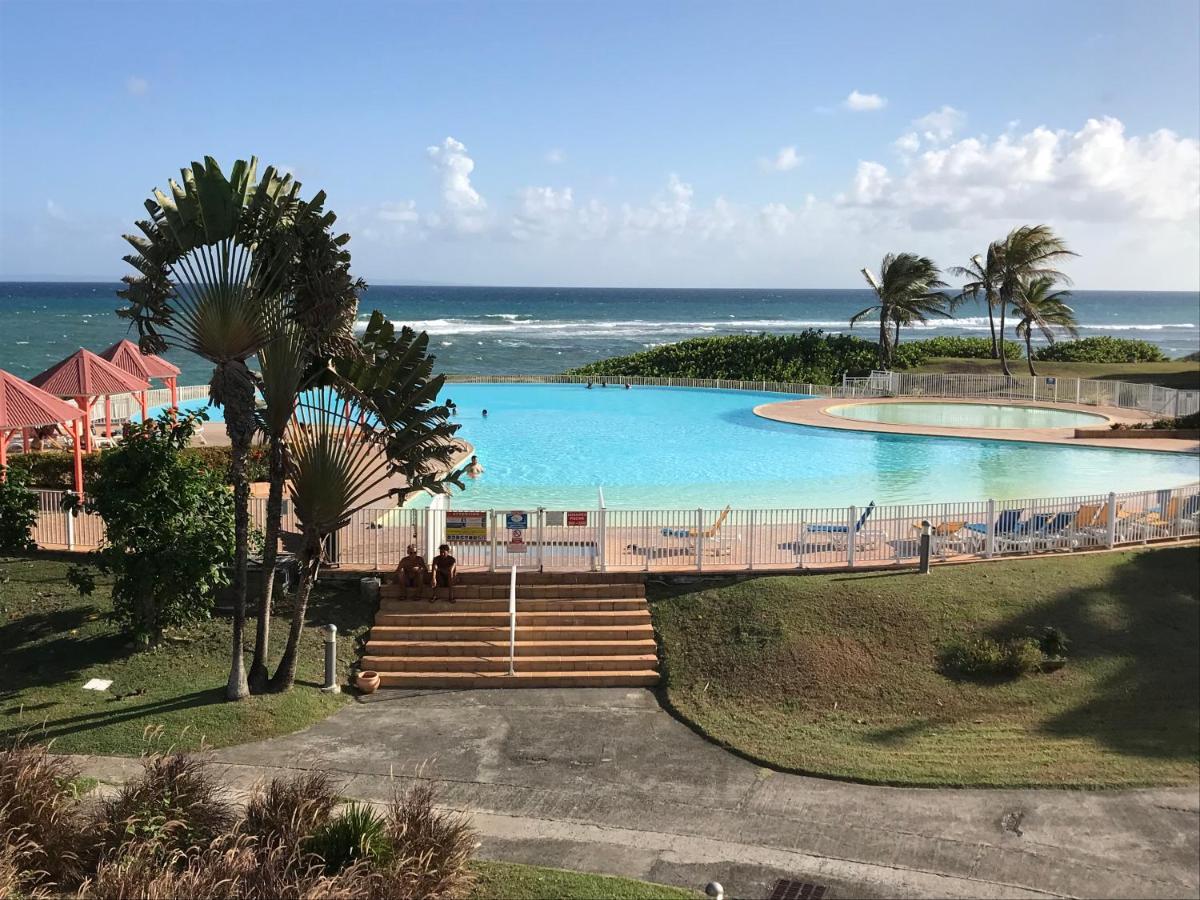 Coeur Tiare Studio Lounge Piscine Plage Cocotiers Saint-Francois  Exteriör bild