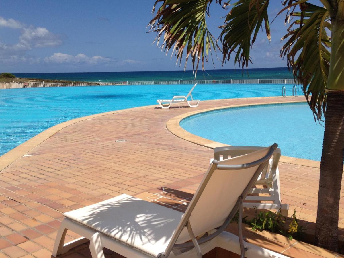 Coeur Tiare Studio Lounge Piscine Plage Cocotiers Saint-Francois  Exteriör bild